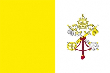 Flagge Fahne Vatikan Flagge 90x150 cm Sturmflaggen