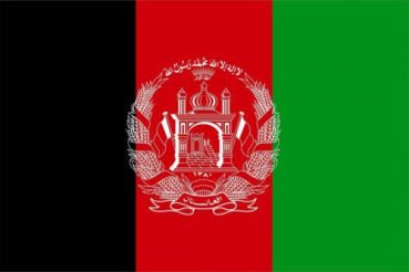Flagge Fahne Afghanistan 30x45 cm Stockflagge Hohlsaum