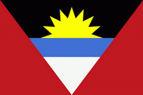 Stockflagge Antigua