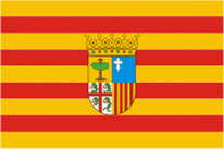 Flagge Fahne Aragon Premiumqualität