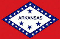 Flagge Fahne Arkansas Premiumqualität