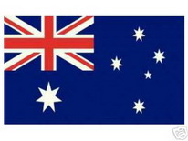 Stockflagge Australien