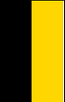 Flagge Fahne Hochformat Baden-Württemberg ohne Wappen