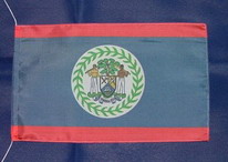 Tischflagge Belize