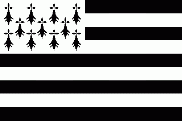 Stockflagge Bretagne