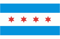Flagge Fahne Chicago Premiumqualität