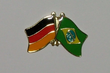 Freundschaftspin Deutschland - Brasilien