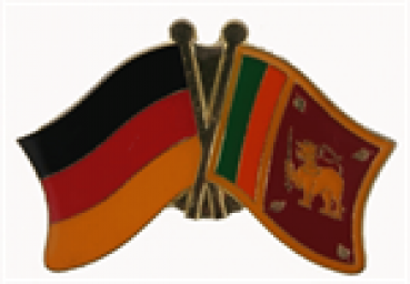 Freundschaftspin Deutschland - Sri Lanka