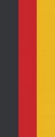 Bannerfahne Deutschland Premiumqualität