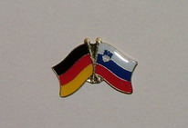 Freundschaftspin Deutschland - Slowenien