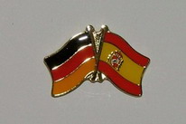 Freundschaftspin Deutschland - Spanien