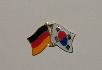 Freundschaftspin Deutschland - Südkorea