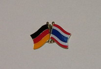 Freundschaftspin Deutschland - Thailand