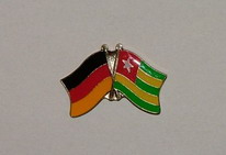 Freundschaftspin Deutschland - Togo
