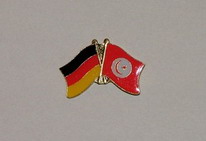 Freundschaftspin Deutschland - Tunesien