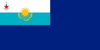 Flagge Fahne Kasachstan Seekriegsflagge Premiumqualität