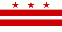 Flagge Fahne District of Columbia 90x150 cm
