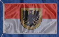 Tischflagge Dortmund