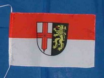 Tischflagge Edingen-Neckarshausen