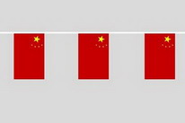 Flaggenkette China