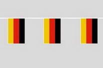 Flaggenkette Deutschland