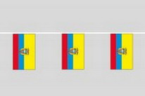 Flaggenkette Ecuador