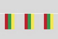 Flaggenkette Litauen