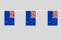 Flaggenkette Neuseeland