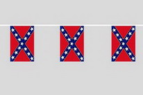Flaggenkette Südstaaten