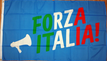 Flagge Fahne Forza Italia Italien