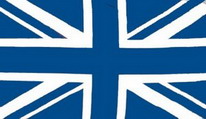 Flagge Fahne Großbritannien Union Jack blau 90x150 cm