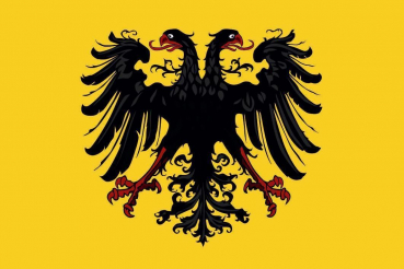 Tischflagge Heiliges römisches Reich deutscher Nation 10x15cm mit Ständer Tischfahne Miniflagge