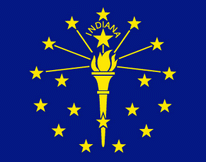 Flagge Fahne Indiana Premiumqualität