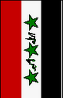 Flagge Fahne Hochformat Irak