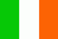 Boots / Motorradflagge Irland