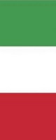 Bannerfahne Italien Premiumqualität