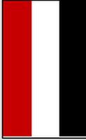 Flagge Fahne Hochformat Jemen