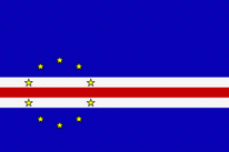 Stockflagge Kap Verden