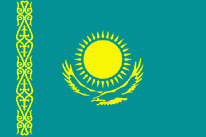 Flagge Fahne Kasachstan 90x150 cm