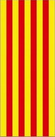 Bannerfahne Katalonien Premiumqualität