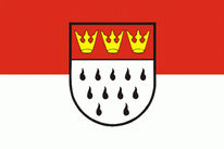 Stockflagge Köln