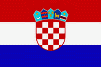 Boots / Motorradflagge Kroatien