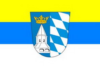 Flagge Fahne Landkreis Altötting Premiumqualität