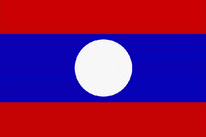 Flagge Fahne Laos 90x150 cm