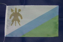 Tischflagge Lesotho alt