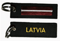 Schlüsselanhänger Lettland