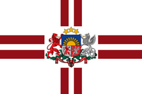 Flagge Fahne Lettland Präsident Premiumqualität