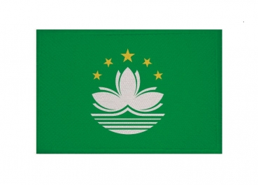 Aufnäher Patch Macao Aufbügler Fahne Flagge