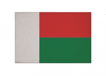 Aufnäher Patch Madagaskar Aufbügler Fahne Flagge