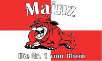 Flagge Fahne Mainz - Die Nr. 1 vom Rhein 90x150 cm
